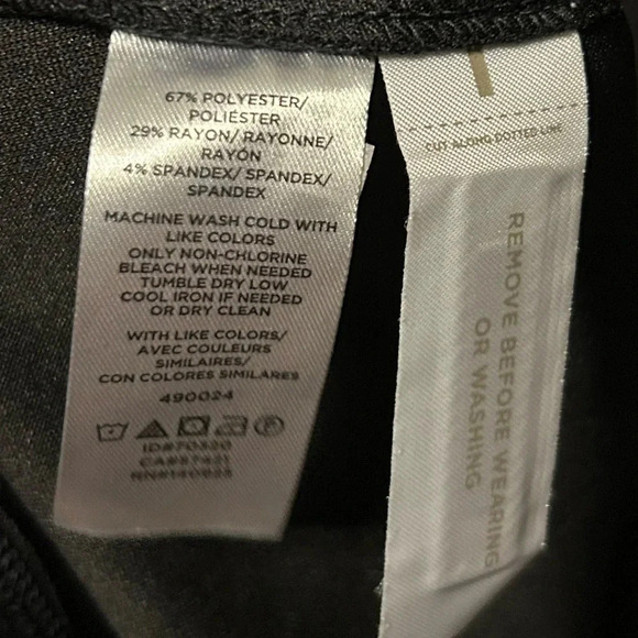 Loft Plus Mini Back Zip Dress Womens Size 16 - Picture 4 of 4